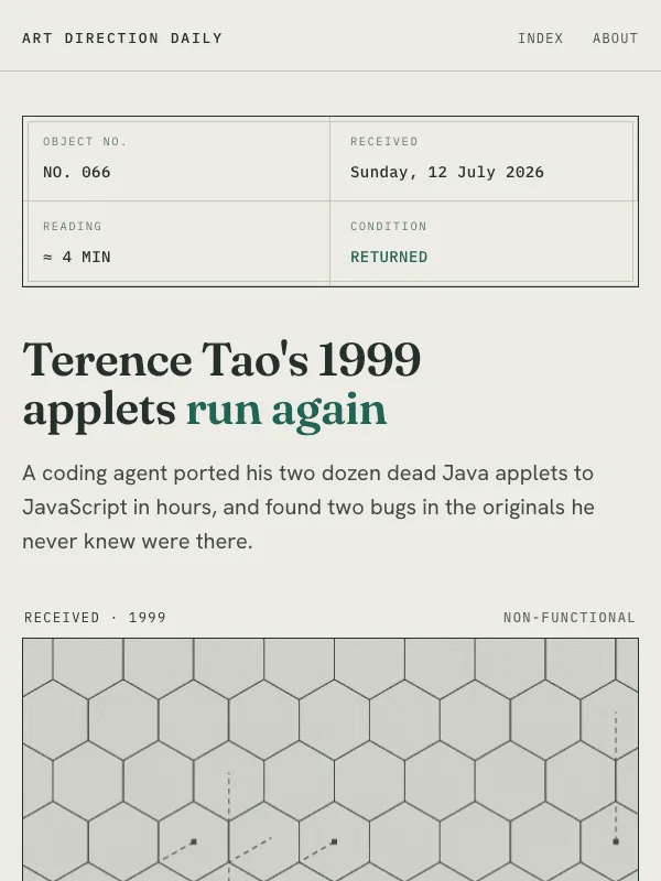 Issue 066 — Terence Tao's 1999 applets run again