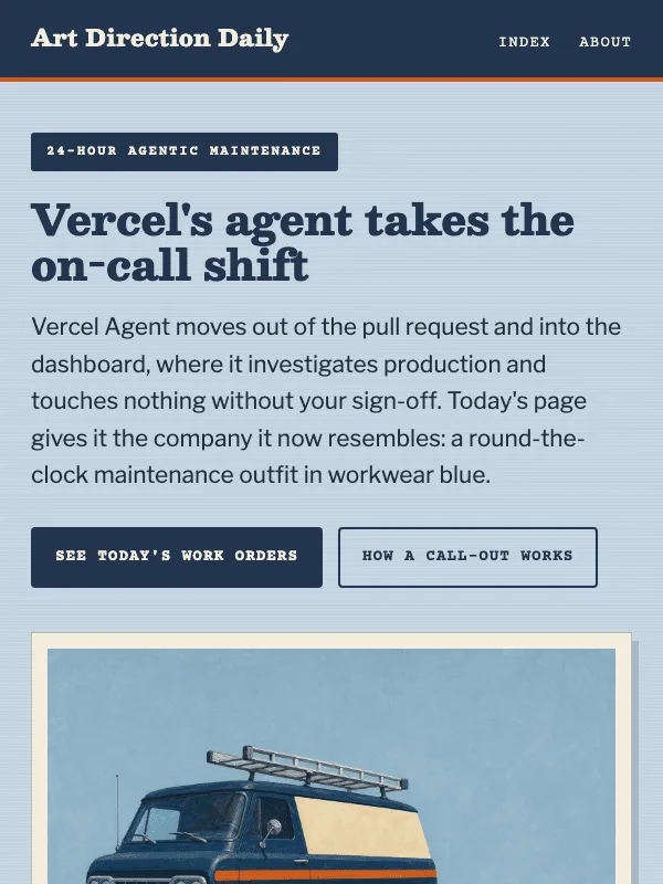 Issue 076 — Vercel's agent takes the on-call shift