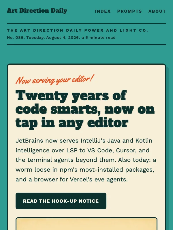 Issue 089 — Twenty years of code smarts, now on tap in any editor