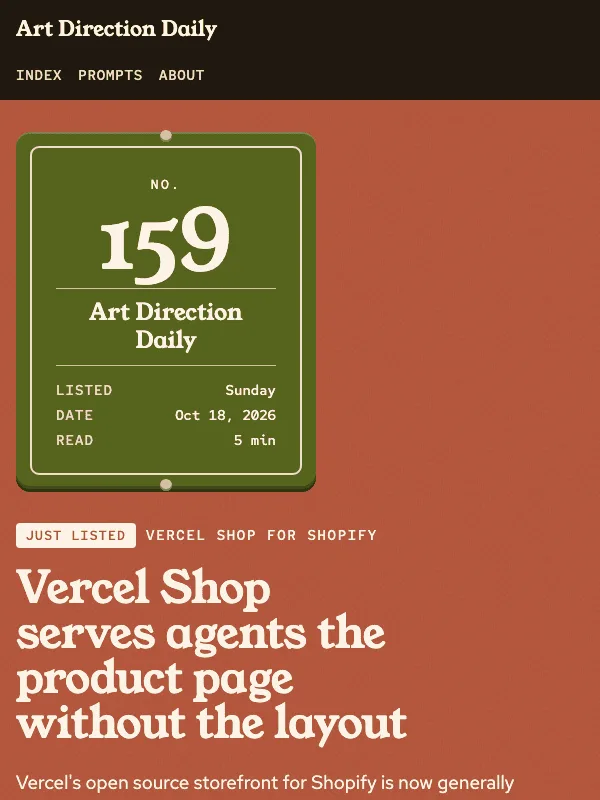 Visual result for the The Fact Sheet prompt